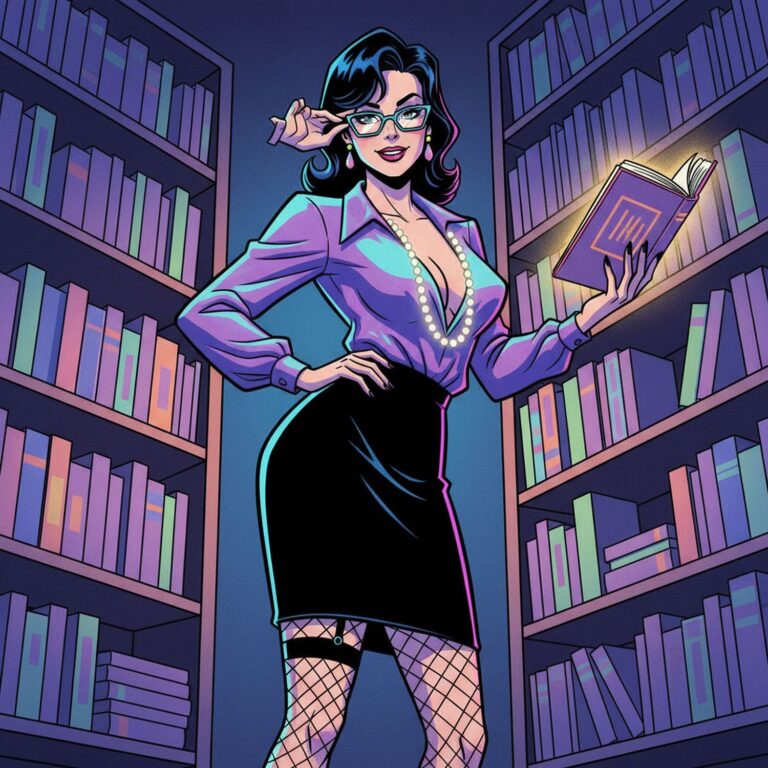 Odkryj urok kostiumu seksownej bibliotekarki z ery jazzu