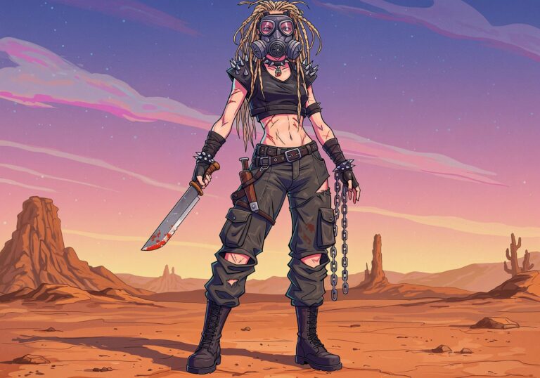 Postapokaliptyczna wojowniczka – kostium inspirowany Mad Max na imprezę survivalową