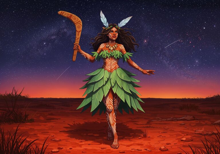Dziki seksapil outbacku – aborygeńskie inspiracje w modzie pod australijskimi gwiazdami