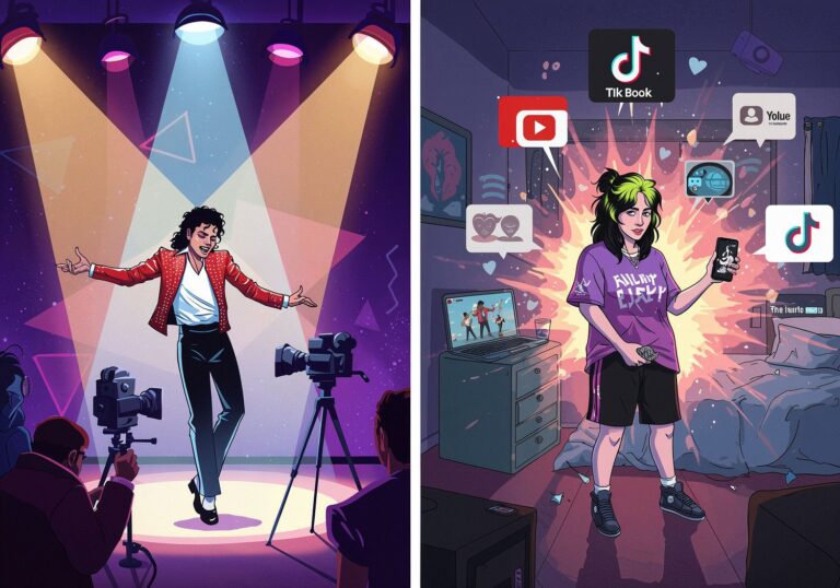 Wizerunek w erze post-MTV – Jak YouTube i media społecznościowe zmieniły zasady gry w kreowaniu globalnej sławy