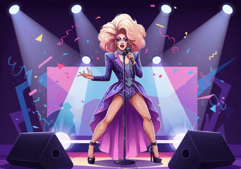 Drag i jego wpływ na sceniczny wizerunek gwiazd popu – Prowokacja i fluidalność płciowa
