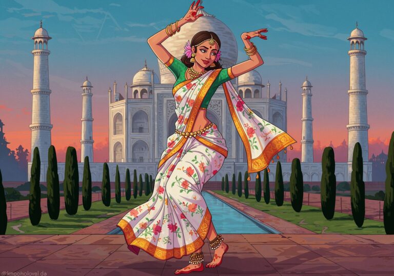 Magiczny look hinduskiej tancerki – inspiracja Taj Mahal i bollywoodzkie noce