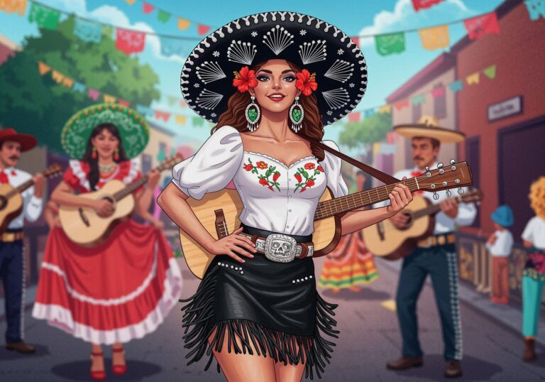 Odkryj meksykański ogień – karnawałowe przebranie jako Mariachi diva