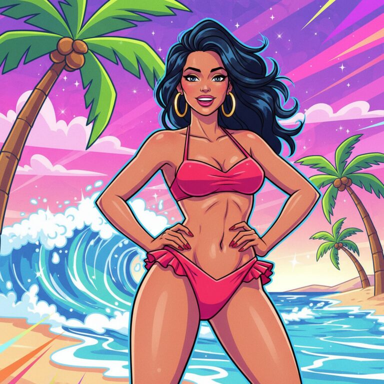 Latynoskie trikini – odważna moda plażowa celebrująca kobiece krągłości