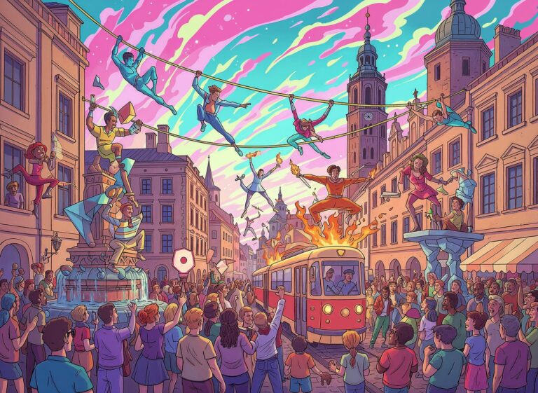 Wszystko jest teatrem – odkryj magię Międzynarodowego Festiwalu Teatrów Ulicznych Ulica w Krakowie