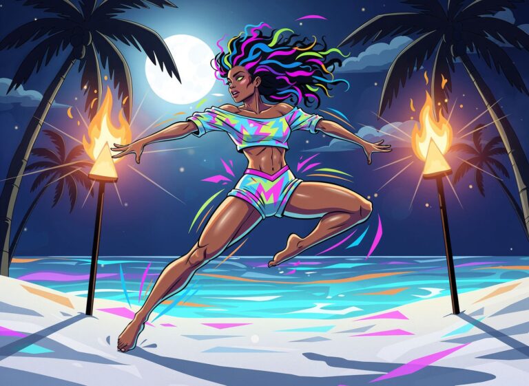 Ekskluzywny beach party na Jamajce – magnetyczna moc dancehallu w blasku księżyca